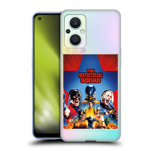 The Suicide Squad 2021 Character Poster Group Soft Gel Case for OPPO Reno8 Lite