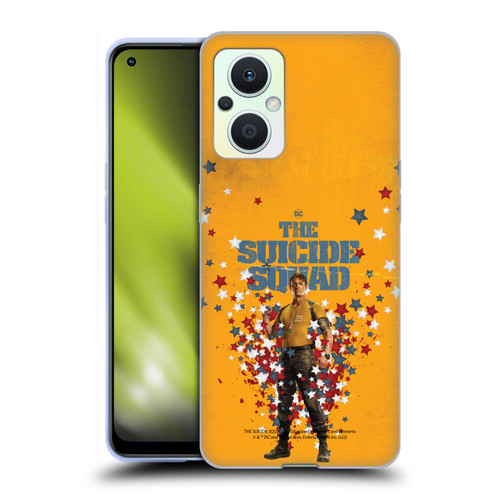 The Suicide Squad 2021 Character Poster Rick Flag Soft Gel Case for OPPO Reno8 Lite