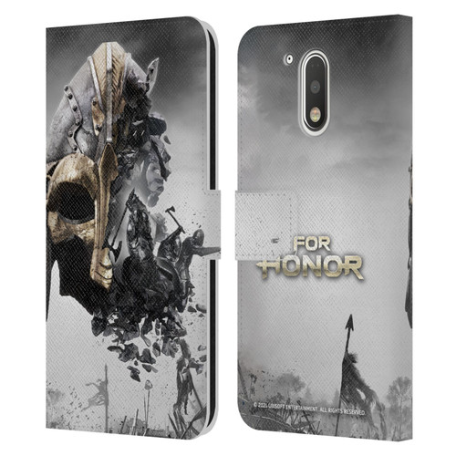 For Honor Key Art Viking Leather Book Wallet Case Cover For Motorola Moto G41