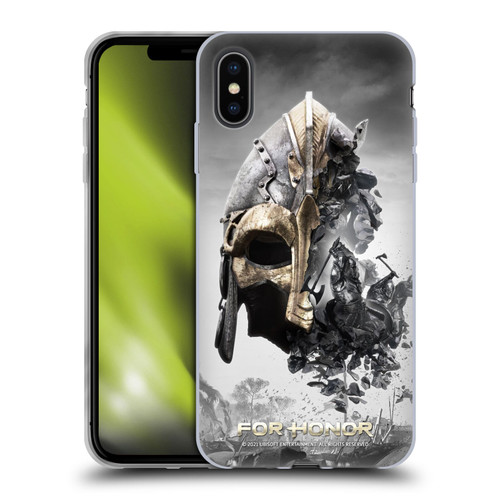 For Honor Key Art Viking Soft Gel Case for Apple iPhone XS Max