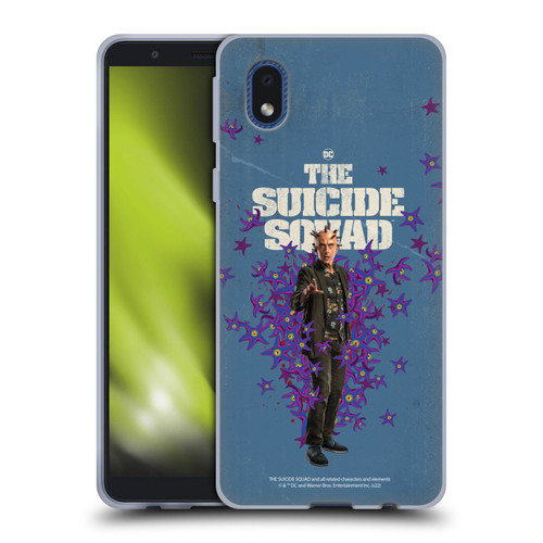 The Suicide Squad 2021 Character Poster Thinker Soft Gel Case for Samsung Galaxy A01 Core (2020)