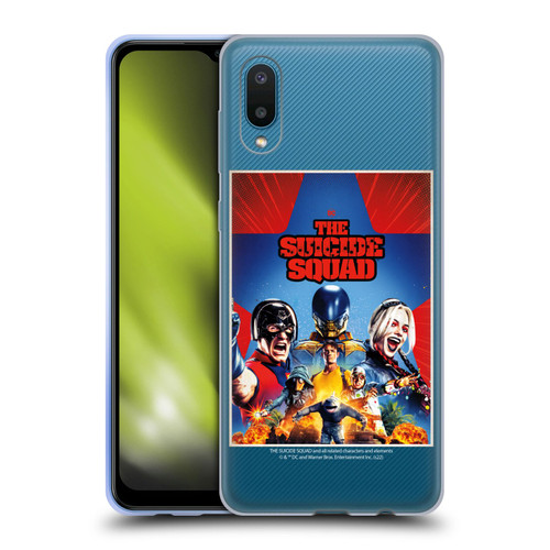 The Suicide Squad 2021 Character Poster Group Soft Gel Case for Samsung Galaxy A02/M02 (2021)