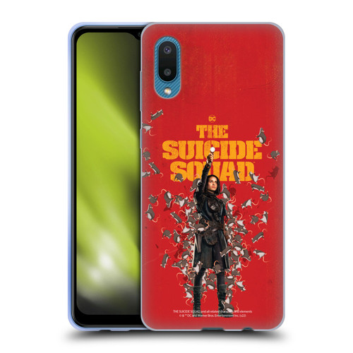 The Suicide Squad 2021 Character Poster Ratcatcher Soft Gel Case for Samsung Galaxy A02/M02 (2021)