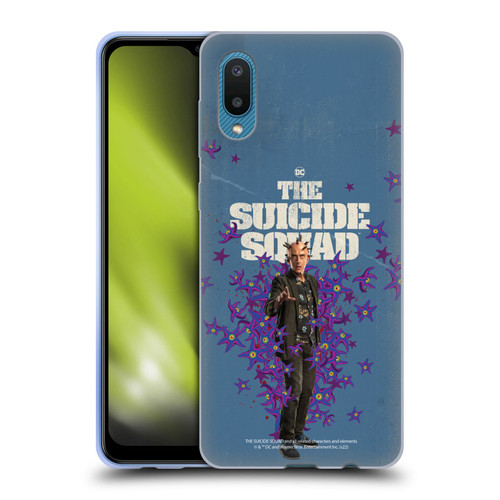 The Suicide Squad 2021 Character Poster Thinker Soft Gel Case for Samsung Galaxy A02/M02 (2021)