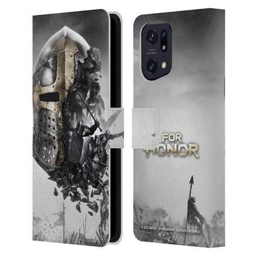 For Honor Key Art Knight Leather Book Wallet Case Cover For OPPO Find X5