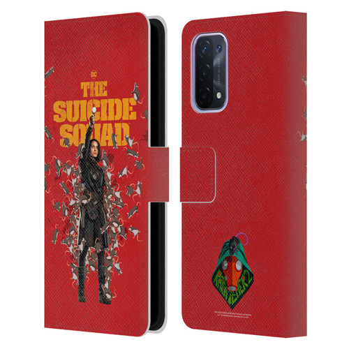The Suicide Squad 2021 Character Poster Ratcatcher Leather Book Wallet Case Cover For OPPO A54 5G