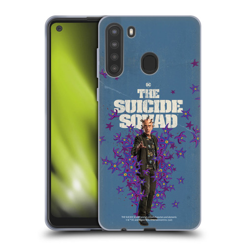 The Suicide Squad 2021 Character Poster Thinker Soft Gel Case for Samsung Galaxy A21 (2020)