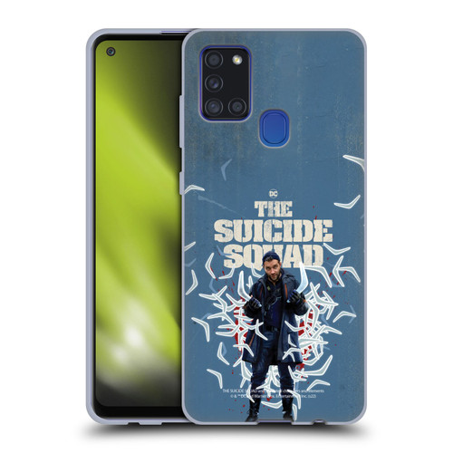 The Suicide Squad 2021 Character Poster Captain Boomerang Soft Gel Case for Samsung Galaxy A21s (2020)