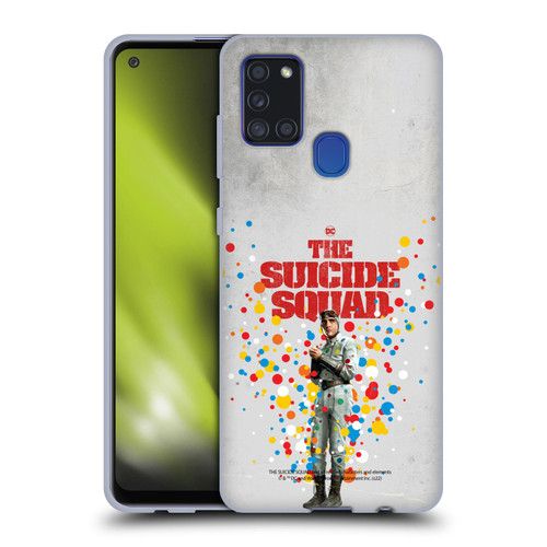 The Suicide Squad 2021 Character Poster Polkadot Man Soft Gel Case for Samsung Galaxy A21s (2020)