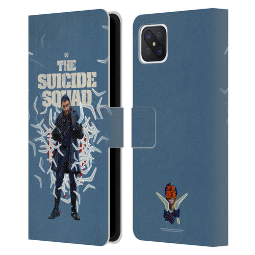 The Suicide Squad 2021 Character Poster Captain Boomerang Leather Book Wallet Case Cover For OPPO Reno4 Z 5G