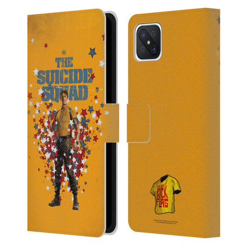 The Suicide Squad 2021 Character Poster Rick Flag Leather Book Wallet Case Cover For OPPO Reno4 Z 5G