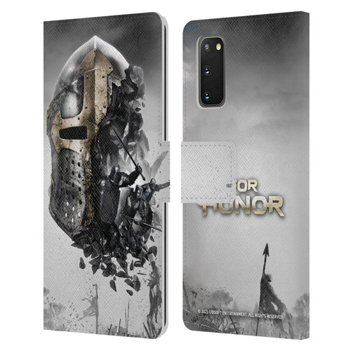 For Honor Key Art Knight Leather Book Wallet Case Cover For Samsung Galaxy S20 / S20 5G