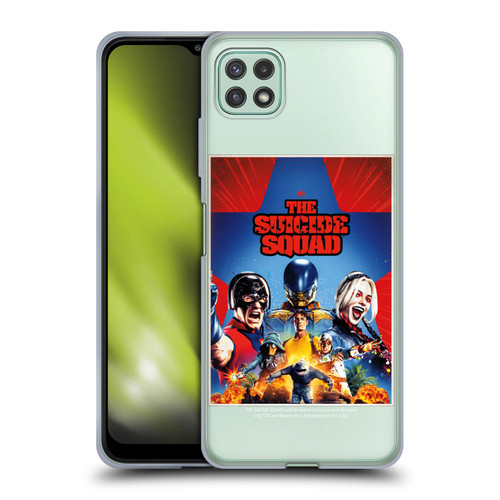The Suicide Squad 2021 Character Poster Group Soft Gel Case for Samsung Galaxy A22 5G / F42 5G (2021)