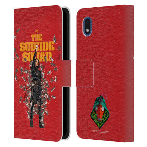 The Suicide Squad 2021 Character Poster Ratcatcher Leather Book Wallet Case Cover For Samsung Galaxy A01 Core (2020)