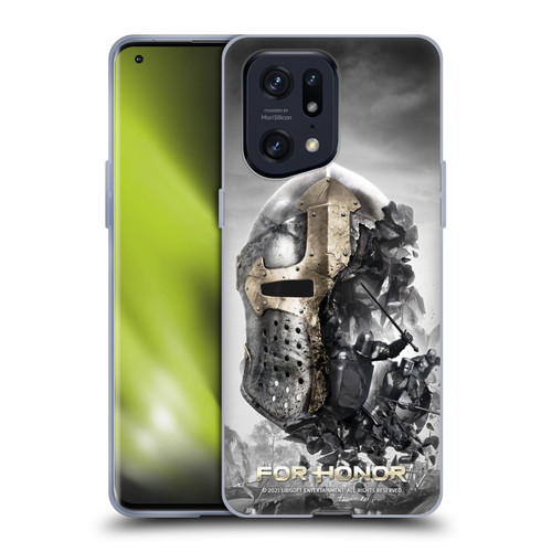 For Honor Key Art Knight Soft Gel Case for OPPO Find X5 Pro
