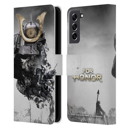 For Honor Key Art Samurai Leather Book Wallet Case Cover For Samsung Galaxy S21 FE 5G