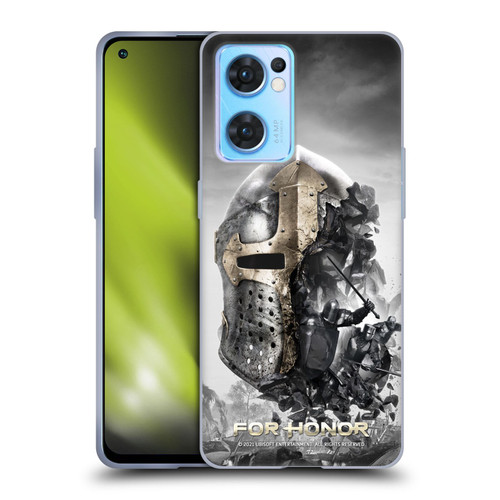 For Honor Key Art Knight Soft Gel Case for OPPO Reno7 5G / Find X5 Lite
