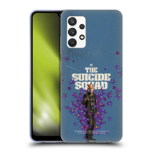 The Suicide Squad 2021 Character Poster Thinker Soft Gel Case for Samsung Galaxy A32 (2021)