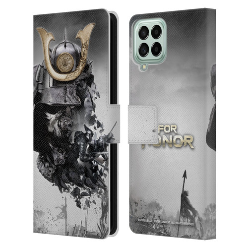 For Honor Key Art Samurai Leather Book Wallet Case Cover For Samsung Galaxy M33 (2022)