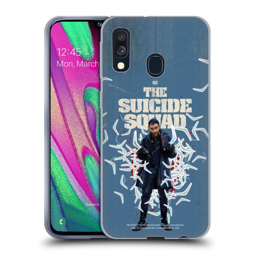 The Suicide Squad 2021 Character Poster Captain Boomerang Soft Gel Case for Samsung Galaxy A40 (2019)