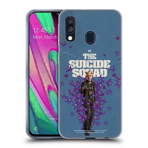 The Suicide Squad 2021 Character Poster Thinker Soft Gel Case for Samsung Galaxy A40 (2019)