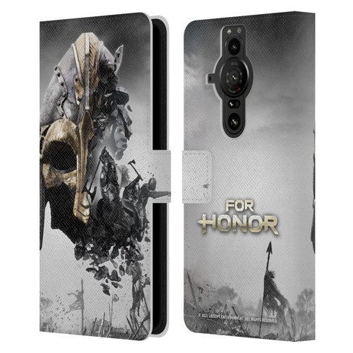 For Honor Key Art Viking Leather Book Wallet Case Cover For Sony Xperia Pro-I