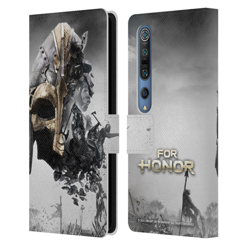 For Honor Key Art Viking Leather Book Wallet Case Cover For Xiaomi Mi 10 5G / Mi 10 Pro 5G