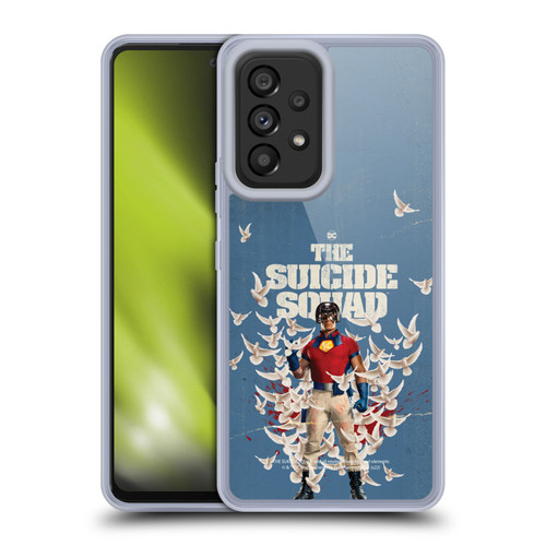 The Suicide Squad 2021 Character Poster Peacemaker Soft Gel Case for Samsung Galaxy A53 5G (2022)
