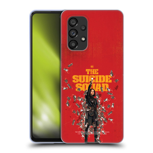 The Suicide Squad 2021 Character Poster Ratcatcher Soft Gel Case for Samsung Galaxy A53 5G (2022)