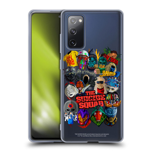 The Suicide Squad 2021 Character Poster Group Head Soft Gel Case for Samsung Galaxy S20 FE / 5G