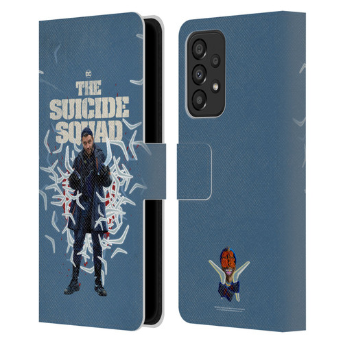 The Suicide Squad 2021 Character Poster Captain Boomerang Leather Book Wallet Case Cover For Samsung Galaxy A33 5G (2022)