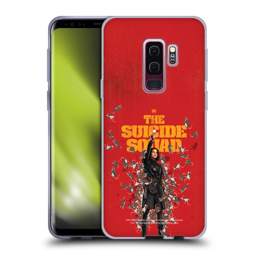 The Suicide Squad 2021 Character Poster Ratcatcher Soft Gel Case for Samsung Galaxy S9+ / S9 Plus