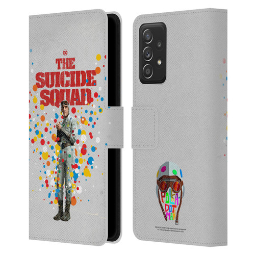 The Suicide Squad 2021 Character Poster Polkadot Man Leather Book Wallet Case Cover For Samsung Galaxy A52 / A52s / 5G (2021)