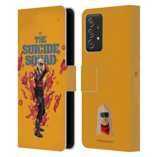 The Suicide Squad 2021 Character Poster Savant Leather Book Wallet Case Cover For Samsung Galaxy A53 5G (2022)