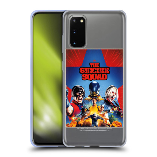 The Suicide Squad 2021 Character Poster Group Soft Gel Case for Samsung Galaxy S20 / S20 5G