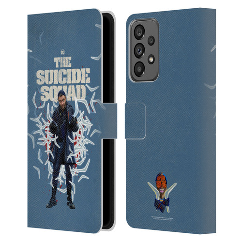The Suicide Squad 2021 Character Poster Captain Boomerang Leather Book Wallet Case Cover For Samsung Galaxy A73 5G (2022)