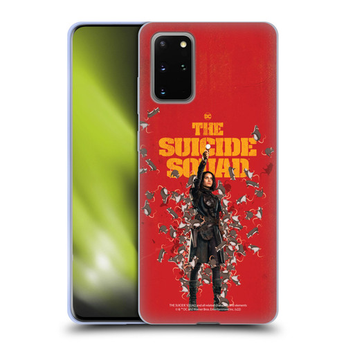 The Suicide Squad 2021 Character Poster Ratcatcher Soft Gel Case for Samsung Galaxy S20+ / S20+ 5G