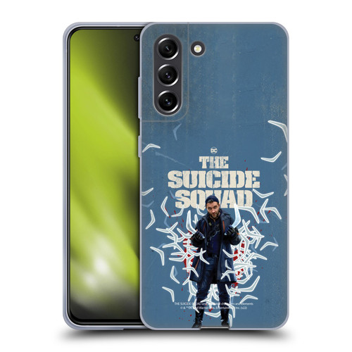 The Suicide Squad 2021 Character Poster Captain Boomerang Soft Gel Case for Samsung Galaxy S21 FE 5G