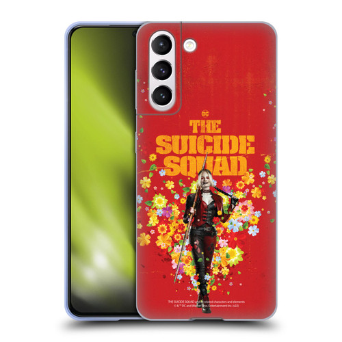 The Suicide Squad 2021 Character Poster Harley Quinn Soft Gel Case for Samsung Galaxy S21 5G