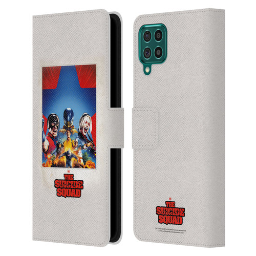 The Suicide Squad 2021 Character Poster Group Leather Book Wallet Case Cover For Samsung Galaxy F62 (2021)