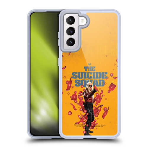 The Suicide Squad 2021 Character Poster Savant Soft Gel Case for Samsung Galaxy S21 5G