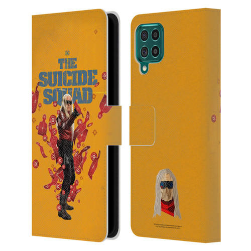The Suicide Squad 2021 Character Poster Savant Leather Book Wallet Case Cover For Samsung Galaxy F62 (2021)
