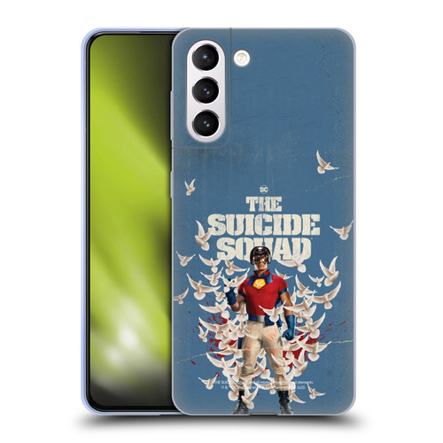 The Suicide Squad 2021 Character Poster Peacemaker Soft Gel Case for Samsung Galaxy S21+ 5G
