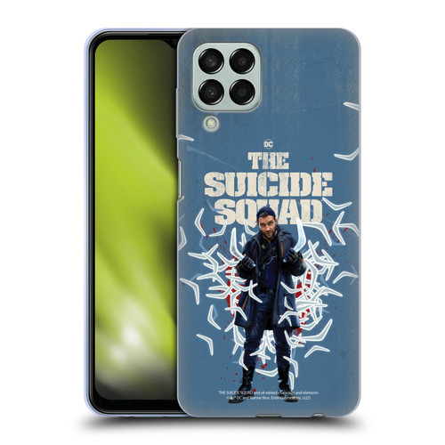 The Suicide Squad 2021 Character Poster Captain Boomerang Soft Gel Case for Samsung Galaxy M33 (2022)