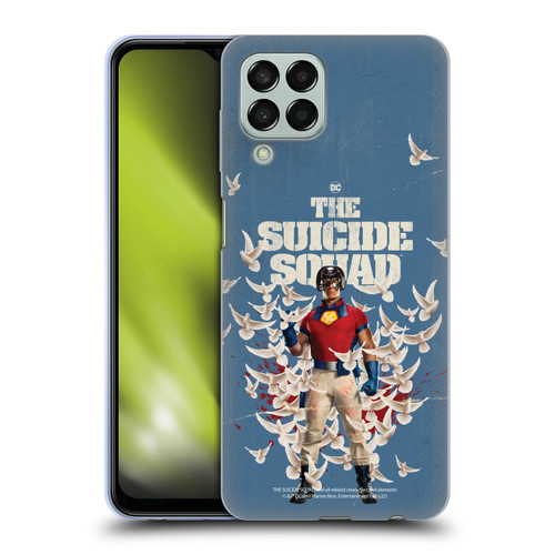 The Suicide Squad 2021 Character Poster Peacemaker Soft Gel Case for Samsung Galaxy M33 (2022)