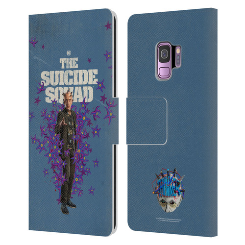 The Suicide Squad 2021 Character Poster Thinker Leather Book Wallet Case Cover For Samsung Galaxy S9