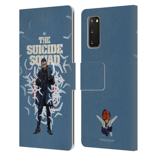 The Suicide Squad 2021 Character Poster Captain Boomerang Leather Book Wallet Case Cover For Samsung Galaxy S20 / S20 5G