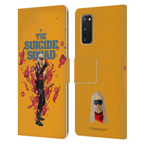 The Suicide Squad 2021 Character Poster Savant Leather Book Wallet Case Cover For Samsung Galaxy S20 / S20 5G