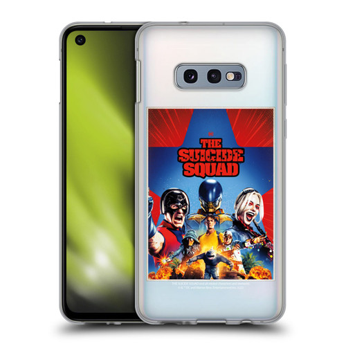 The Suicide Squad 2021 Character Poster Group Soft Gel Case for Samsung Galaxy S10e