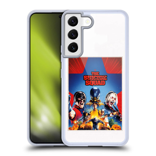 The Suicide Squad 2021 Character Poster Group Soft Gel Case for Samsung Galaxy S22 5G